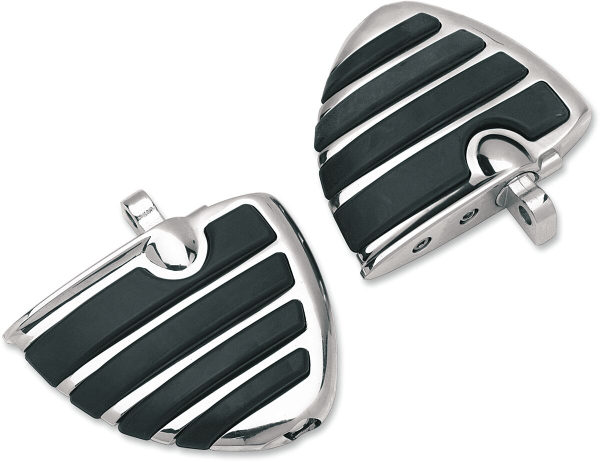 Iso-Wing W/Male Montageteil - Iso-Wing Mini Boards With Male Montageteil Adapters Chrome