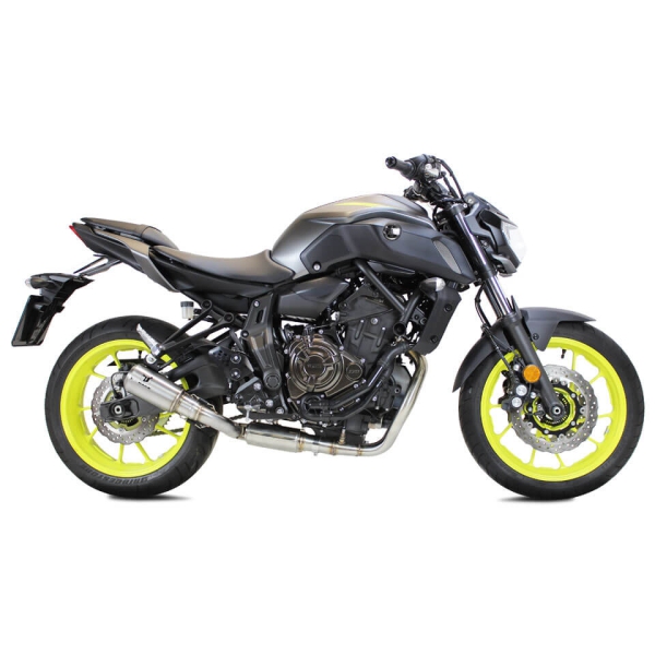 IXRACE Edelstahl-Komplettanlage MK2 für Yamaha MT 07, 14-20