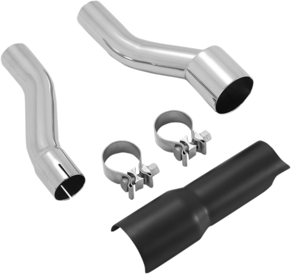 Kit Bk 17-19trike - Adapter Kit Auspuff schwarz