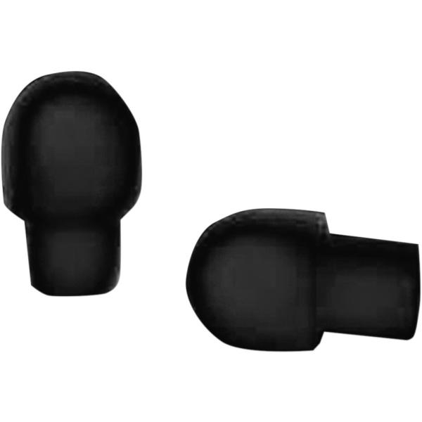 Klemme-On Bar Plugs Teflon schwarz - Lenker Teflon Plugs schwarz