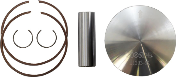 Kolben Kit Rm250 03-12 66 35 - Kolben Kit Steel Performance Ersatz / Suzuki / Size +0,01