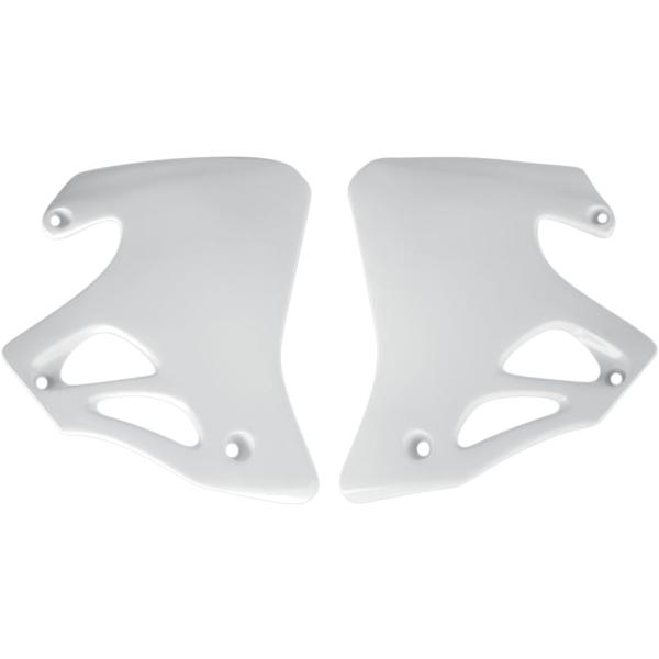 Kühlerabdeckungen Cr125-250 95-6wht - Kühlerhülse Covers Honda Cr125/250 White