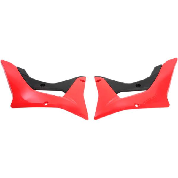 Kühlerabdeckungen Crf450rx 17 Oe - Kühlerhülse Covers Honda Crf450rx Oem-Color