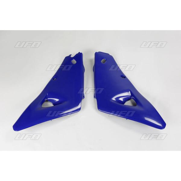 Kühlerabdeckungen Husq Bl - Upper Kühlerhülse Covers Husqvarna 125/250/360 blau