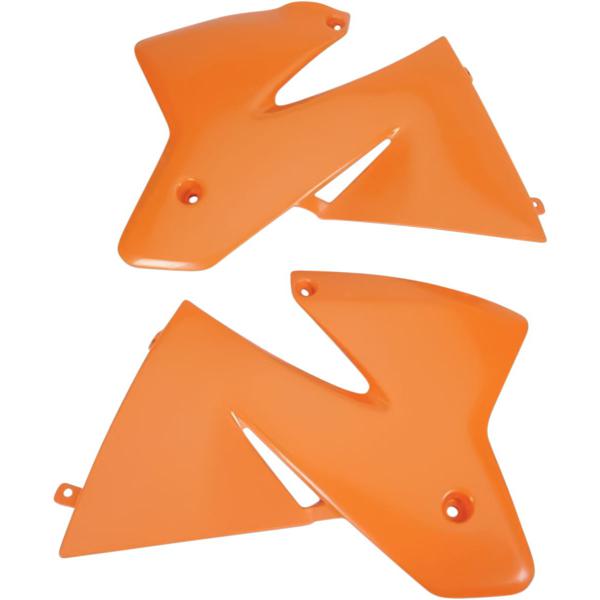 Kühlerabdeckungen Ktm 98 Org - Kühlerhülse Covers Ktm (98-00) orange