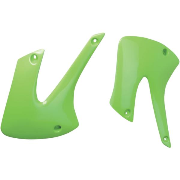 Kühlerabdeckungen Kx80/85 01-13 Grn - Kühlerhülse Covers Kawasaki Kx85 Kx-grün