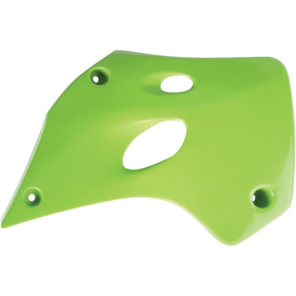 Kühlerabdeckungen Kx80 91-97 grün - Kühlerhülse Covers Kawasaki Kx80 Kx-grün