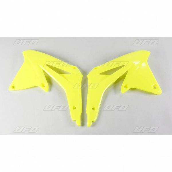 Kühlerabdeckungen Rmz450 14-17floye - Kühlerhülse Covers Suzuki Rmz450 Fluo gelb