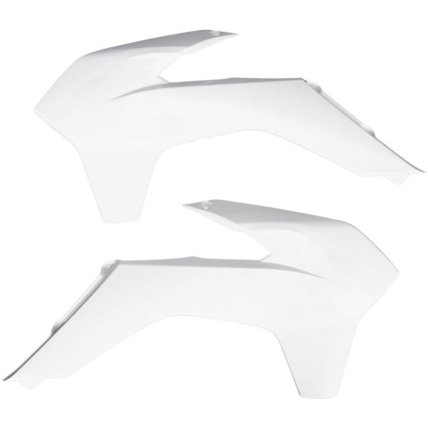 Kühlerabdeckungen Sx/Sxf 13-15 Wht - Kühlerhülse Covers Ktm Sx/Sx-F/Exc White