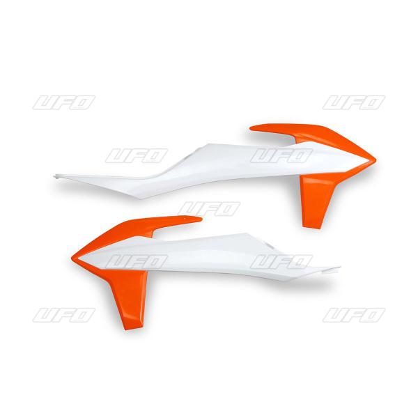 Kühlerabdeckungen Sx/Sxf 19-22 Oe2020 - Kühlerhülse Abdeckung Sx/Sxf 19- orange/White