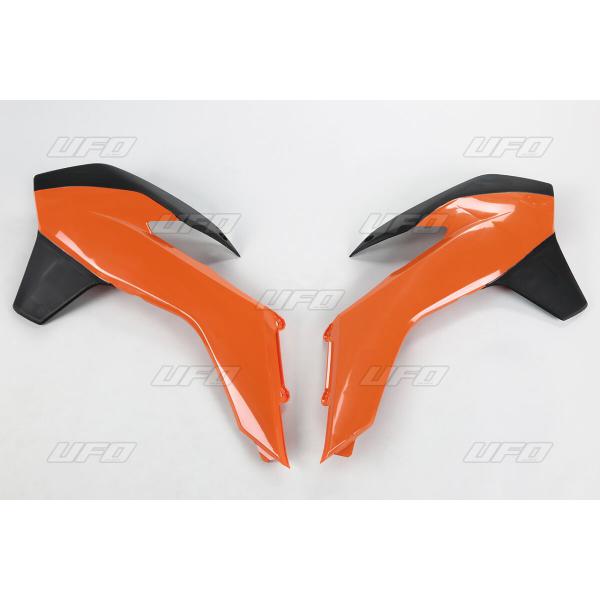 Kühlerabdeckungen Sx/Sxf13-15 Bk/Or - Kühlerhülse Covers Ktm Sx/Sx-F/Exc schwarz/orange