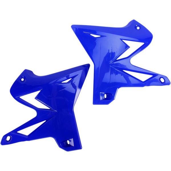 Kühlerabdeckungen Yz02-14 Restyled blau - Restyle Kühlerhülse Covers Yamaha Yz125/250 Reflex-blau