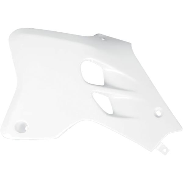 Kühlerabdeckungen Yz80 93-01 White - Kühlerhülse Covers Yamaha Yz80 White