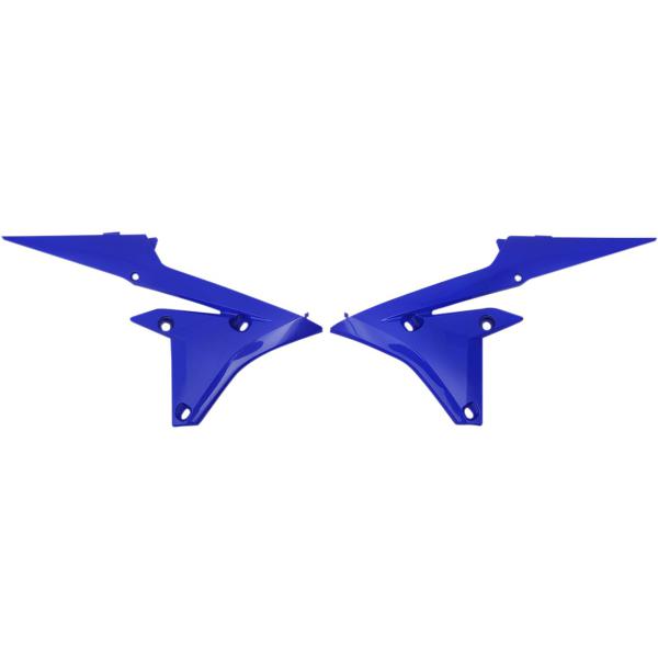 Kühlerabdeckungen Yzf250/450 14-17 blau - Kühlerhülse Covers Yamaha Yz250/450f Reflex-blau