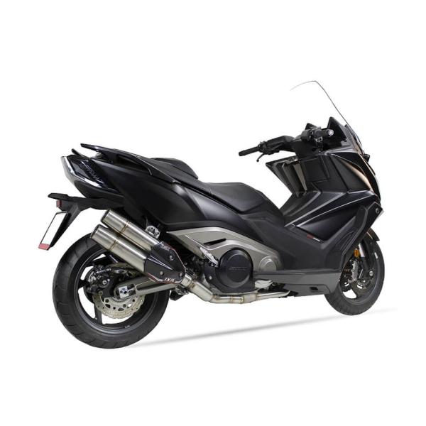 L5X-Hyperlow-Komplettanlage Kymco AK 550, Dualexit, mit Kat., E-geprüft, (Euro4)