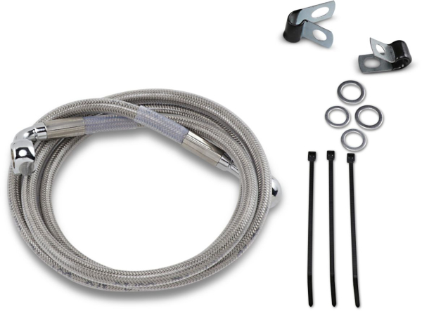 Längere Edelstahl-Bremsleitungen
