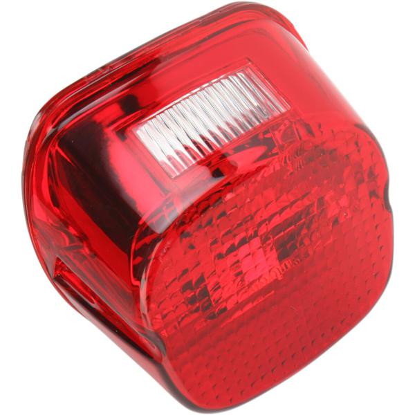 Laydown Taillight Lens with Top Tag Window