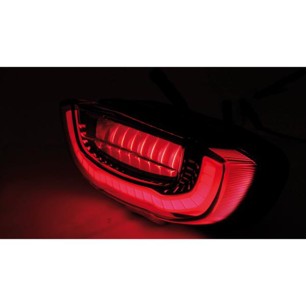 LED Rücklicht HONDA CB 650 Bj. 18-, Reflektor schwarz, getönt