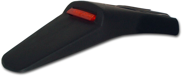 Lic Pl Holder W Led Beleuchtung - License Plate Holder W/ rot Led-Licht hinten (E11 & Dot) schwarz