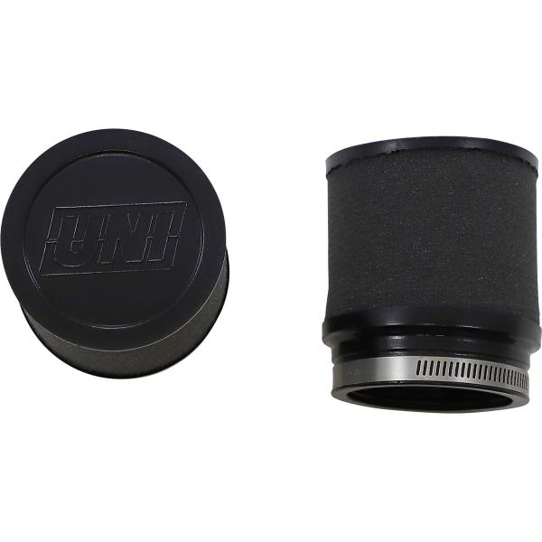 Luftfilter 2-1/8-2 1/4x3 - High-Flow Klemme-On Pod Filter Kit Straight schwarz 2-Pk