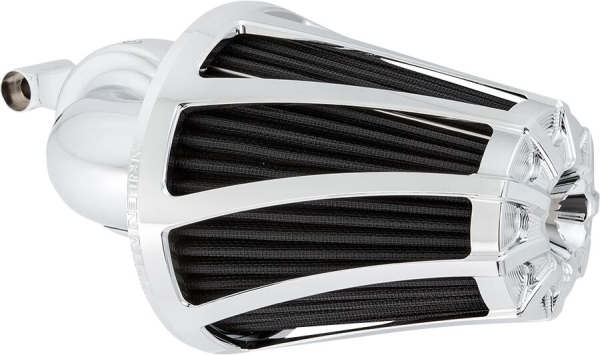 Luftfilterr Mnstr Drft chrome - Monster Drifter Luftfilter - Chrome