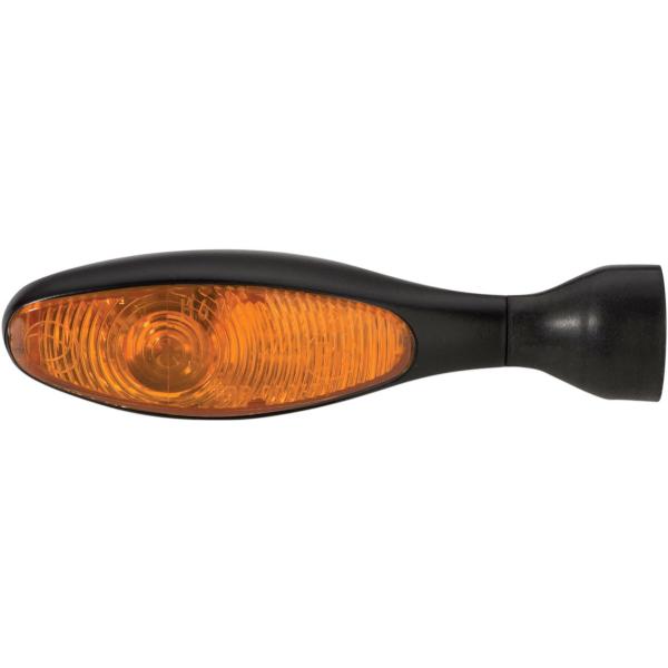 Micro 1000 Hl schwarz-Am - Micro 1000 Halogen hinten Blinker Amber/schwarz