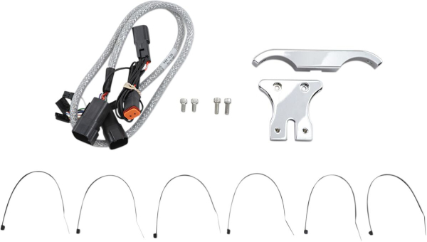 Montageteil Gauge 7000 Ai Drag - Gauge Montageteil 7000 Series Chrome