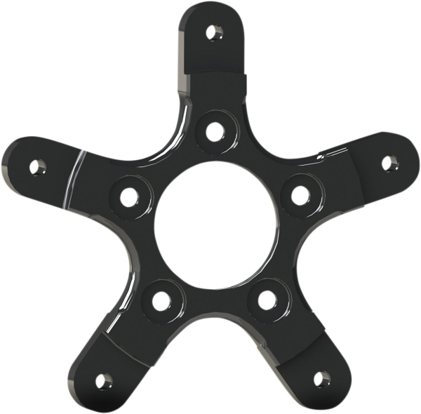 Montageteil Rotor Ness schwarz - Bremse Rotor Adapter Kit schwarz für Ness Rad