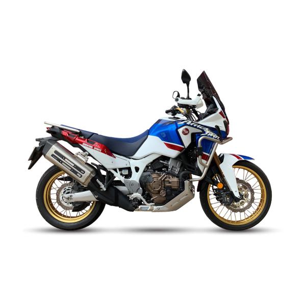 MXT Edelstahl Endtopf Honda CRF 1000 L AFRICA TWIN 16-19