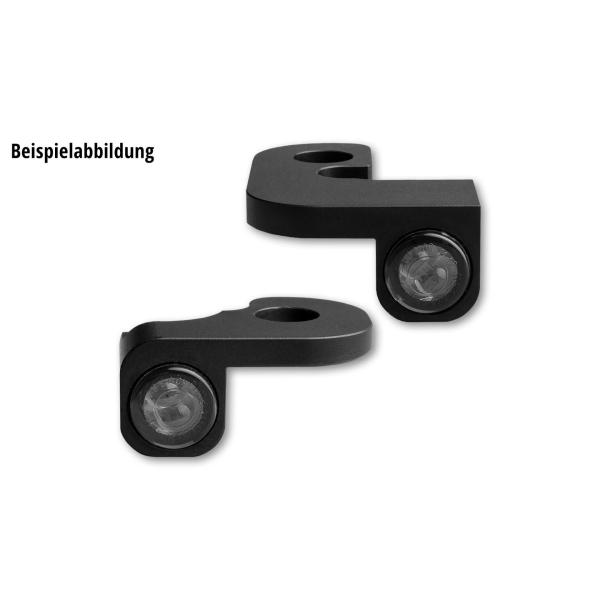 NANO Series LED Blinker für H-D Lenkerarmaturen TOURING 1990-2008, schwarz, Positionslicht