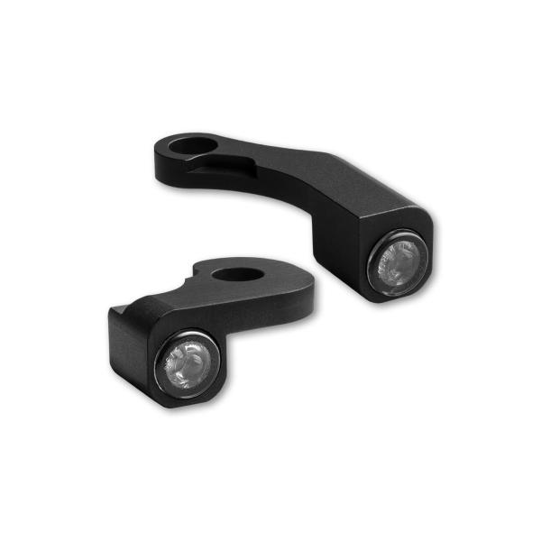 NANO Series LED Blinker für H-D Lenkerarmaturen TOURING 2009-2013, schwarz