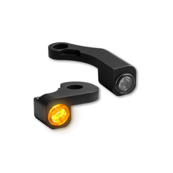 NANO Series LED Blinker für H-D Lenkerarmaturen TOURING 2009-2013, schwarz