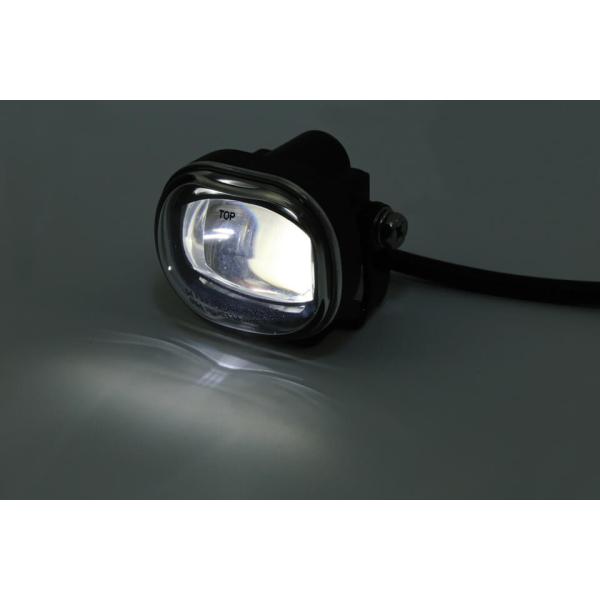 Nebelscheinwerfer LED-MICRO, rechteckig, schwarz
