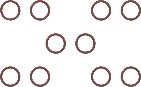 O-Ring Cntr P/Rod Abdeckung - O-Ring Kit Pushrod Tube Abdeckung