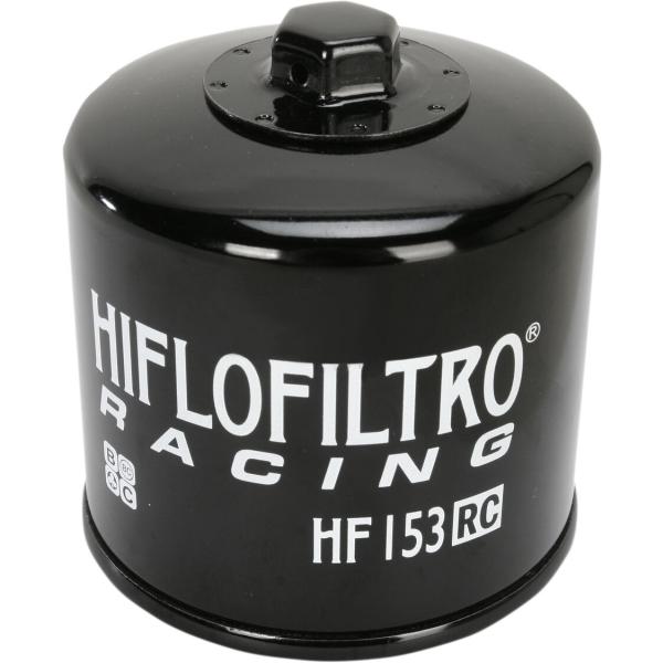 Ölfilter Hf153 Racing - Ölfilter Spin-On Racing With Nut Paper Glossy schwarz