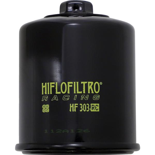 Ölfilter Hf303 Racing - Ölfilter Spin-On Racing With Nut Paper Glossy schwarz