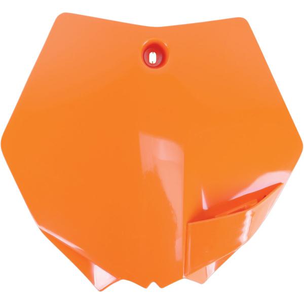 Plate # Ktm65 9-10 Org - Front Number Plate Ktm 65sx orange