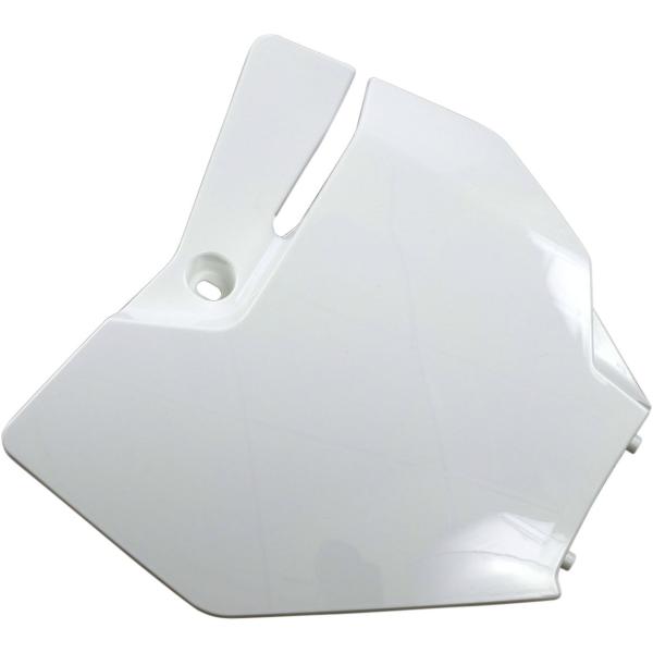 Plate # Ktm85 18- White - Front Number Plate Ktm White