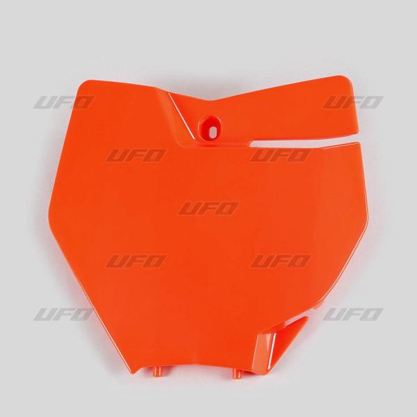 Plate # Sx-Sxf 16-18 Flo Or - Front Number Plate Ktm Sx/Sx-F Fluo orange