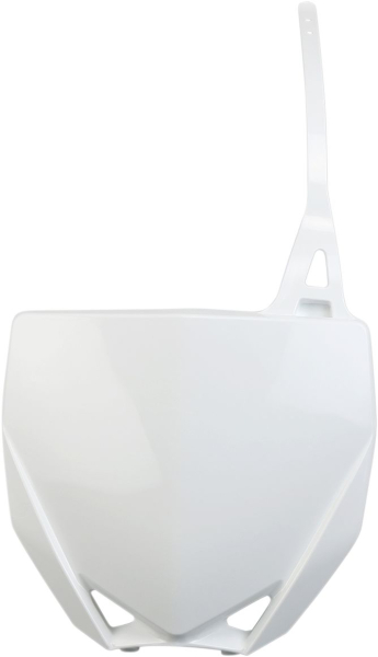 Plate# Front Yz65 19- White - Front Number Plate White