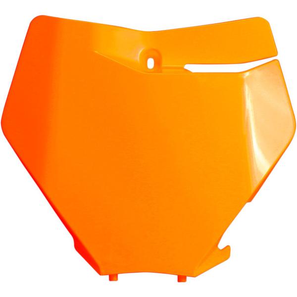 Plate# Frt Sx/Sxf 19-22 Flo Or - Front Number Plate Fluo orange