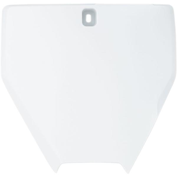 Plate# Hva Tc85 18- White - Front Number Plate Husqvarna White