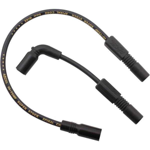 Plug Zundkabel schwarz Xr1200 - Zündkerze Zundkabel Spiral Core Set 8mm schwarz