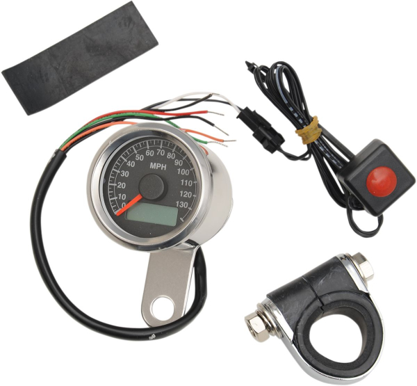 Programmierbarer elektronischer Mini-Tachometer mit Kilometerzähler/Tageskilometerzähler