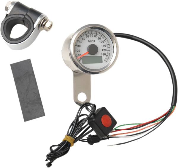 Programmierbarer elektronischer Mini-Tachometer mit Kilometerzähler/Tageskilometerzähler