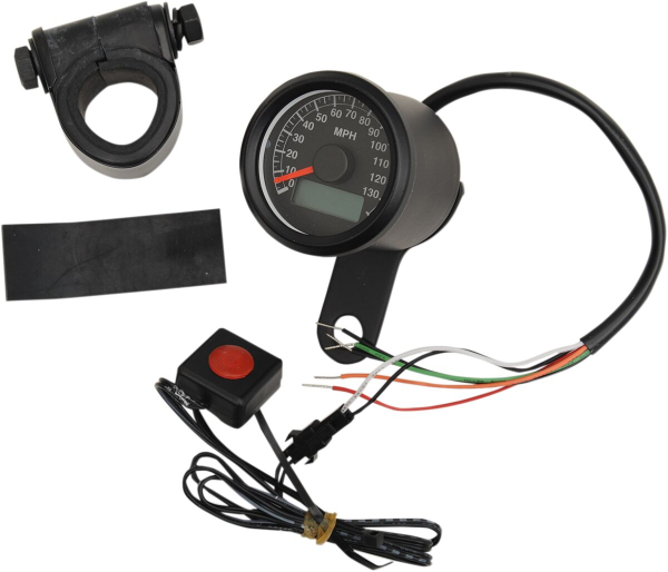 Programmierbarer elektronischer Mini-Tachometer mit Kilometerzähler/Tageskilometerzähler