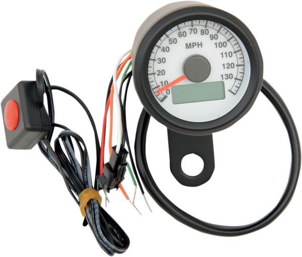 Programmierbarer elektronischer Mini-Tachometer mit Kilometerzähler/Tageskilometerzähler