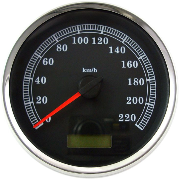 Programmierbares elektronisches 5&quote; Tachometer, metrisch