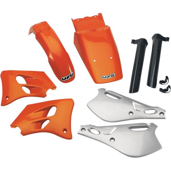 R Fdr Ktm 93-99 4stk Org - hinten Schutzblech Ktm Sx (93-99) orange