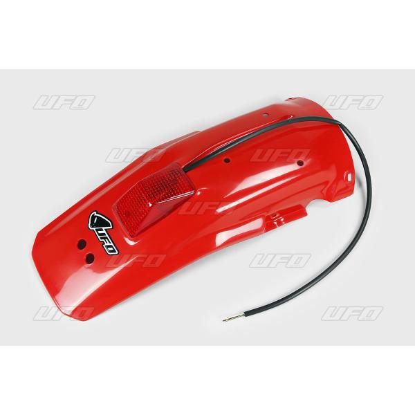 R Fdr Xr600 88-02 W/Lt Rd - Enduro hinten Schutzblech W/ Stop-Licht hinten Honda Xr600r Xr-rot